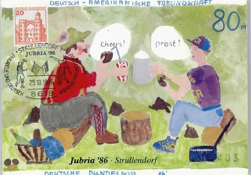 Sonderstempel jubria 186 - sonderstempel,