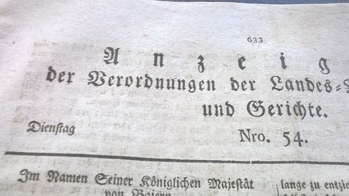 1811 anzeiger bayreuth - anzeiger,